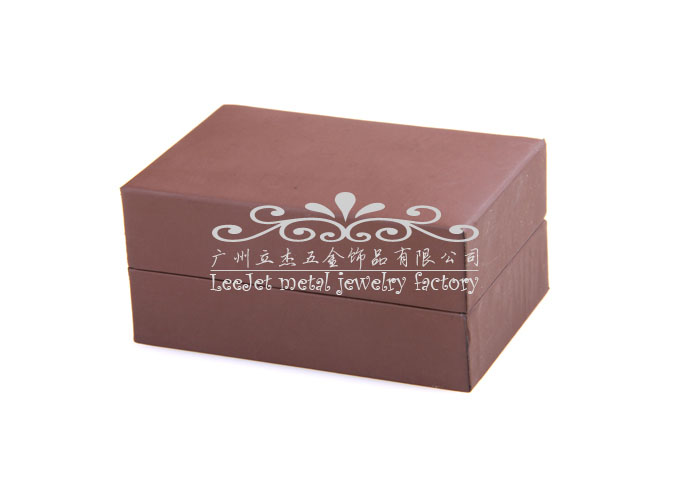 Imitation leather + Plastic Cufflinks Boxes  Khaki Dressed Cufflinks Boxes Cufflinks Boxes Wholesale & Customized  CL210423