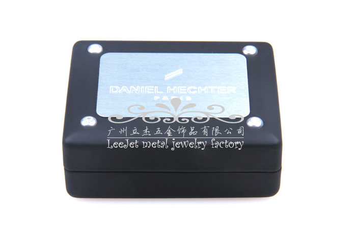 Imitation leather + Alloy Cufflinks Boxes  Black Classic Cufflinks Boxes Cufflinks Boxes Wholesale & Customized  CL210455