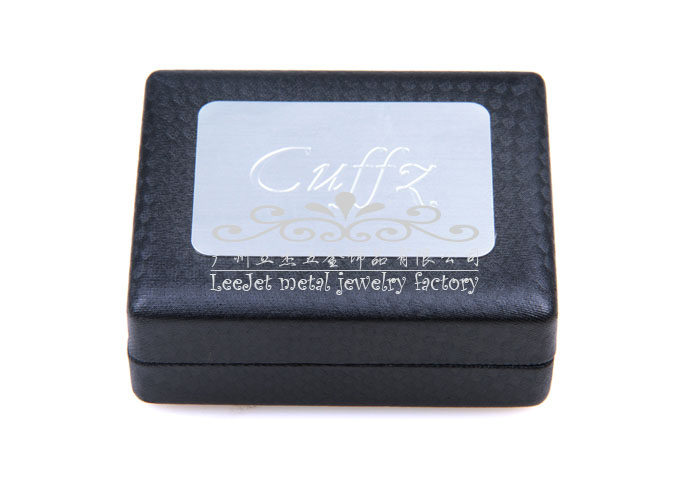 Imitation leather + Alloy Cufflinks Boxes  Black Classic Cufflinks Boxes Cufflinks Boxes Wholesale & Customized  CL210456