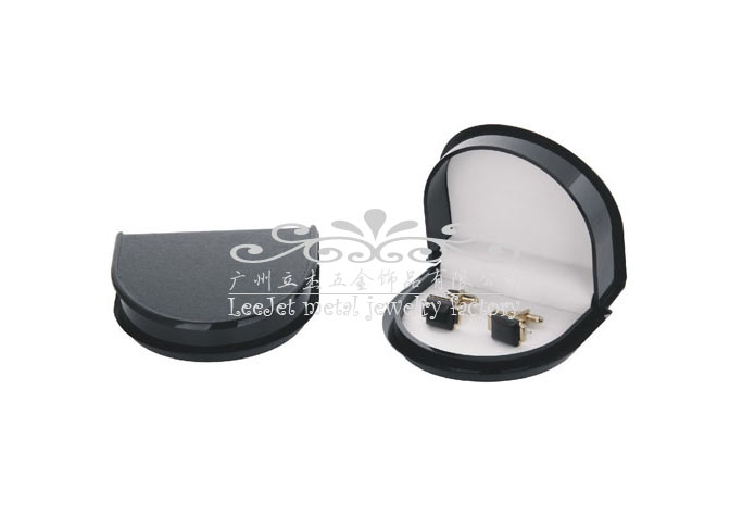 Imitation leather + Plastic Cufflinks Boxes  Black Classic Cufflinks Boxes Cufflinks Boxes Wholesale & Customized  CL210487