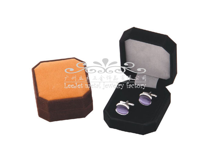 Qualitative Flannelette + Plastic Cufflinks Boxes  Multi Color Fashion Cufflinks Boxes Cufflinks Boxes Wholesale & Customized  CL210552