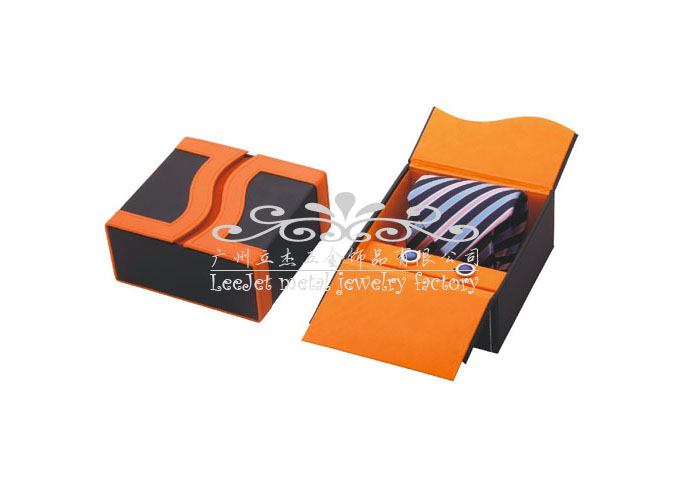 Imitation leather + Plastic Tie Boxes  Multi Color Fashion Tie Boxes Tie Boxes Wholesale & Customized  CL210596