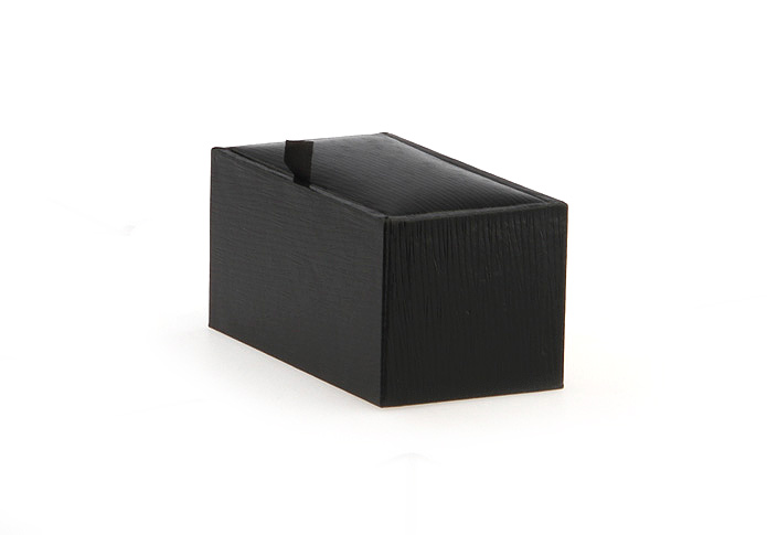 Imitation leather + Plastic Cufflinks Boxes  Black Classic Cufflinks Boxes Cufflinks Boxes Wholesale & Customized  CL210611
