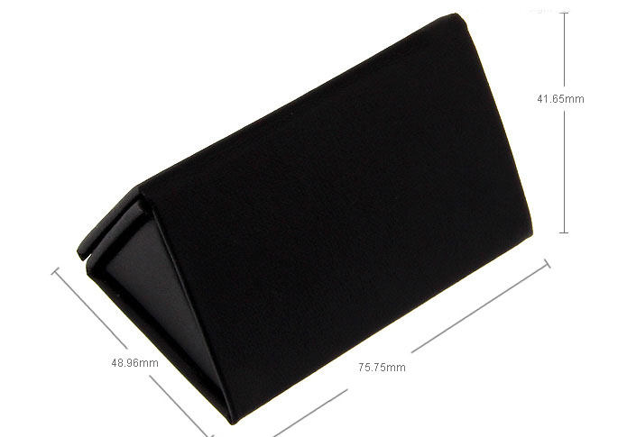 Imitation leather + Plastic Cufflinks Boxes  Black Classic Cufflinks Boxes Cufflinks Boxes Wholesale & Customized  CL210622