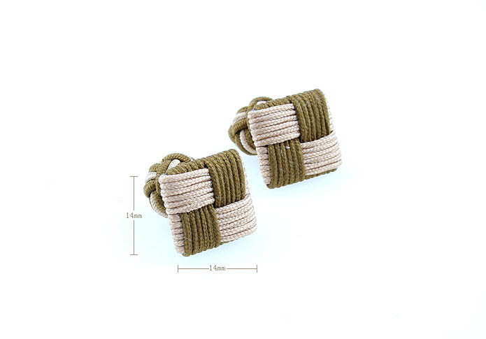  Multi Color Fashion Cufflinks Silk Cufflinks Knot Wholesale & Customized  CL640807