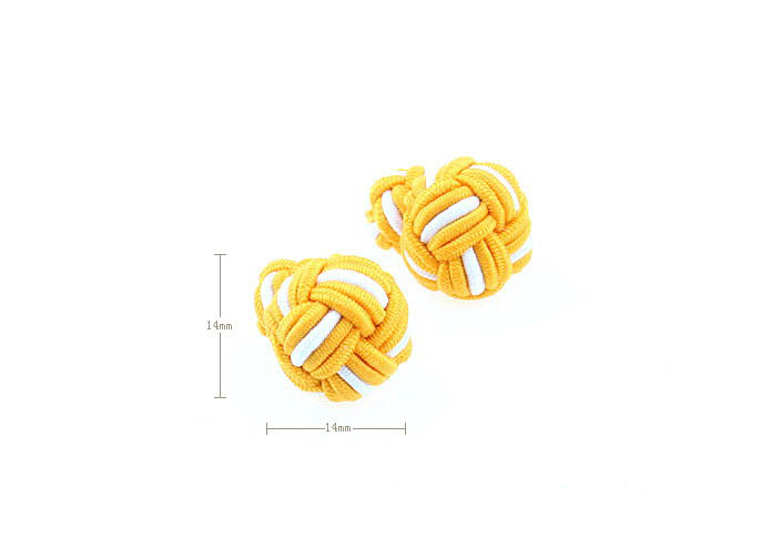  Multi Color Fashion Cufflinks Silk Cufflinks Knot Wholesale & Customized  CL640809