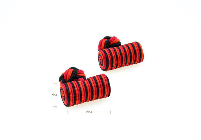  Multi Color Fashion Cufflinks Silk Cufflinks Knot Wholesale & Customized  CL640860