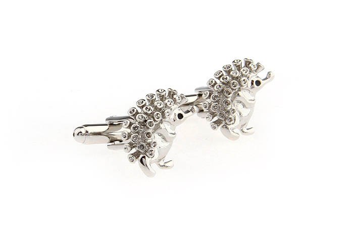 Hedgehog Cufflinks  Black Classic Cufflinks Crystal Cufflinks Animal Wholesale & Customized  CL652169