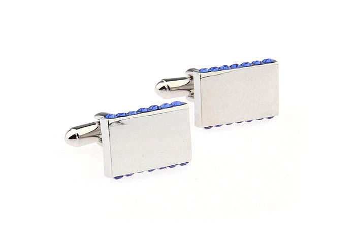  Blue Elegant Cufflinks Crystal Cufflinks Wholesale & Customized  CL652171