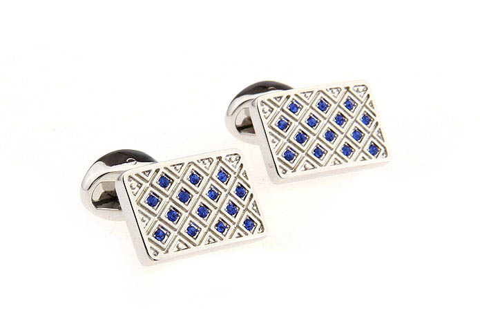  Blue Elegant Cufflinks Crystal Cufflinks Wholesale & Customized  CL652187