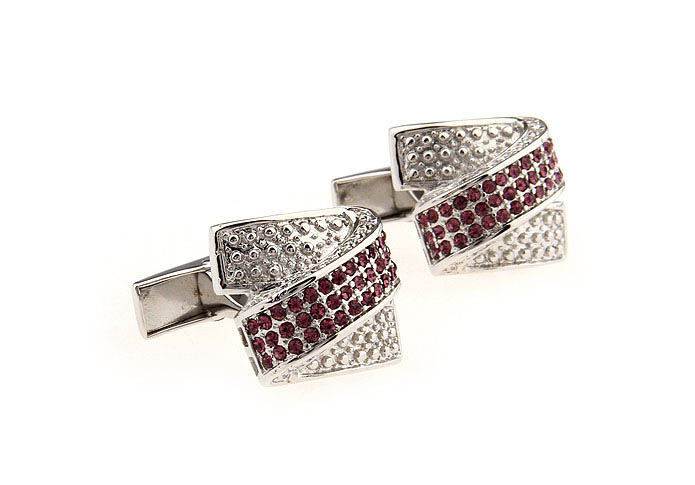  Purple Romantic Cufflinks Crystal Cufflinks Wholesale & Customized  CL652195