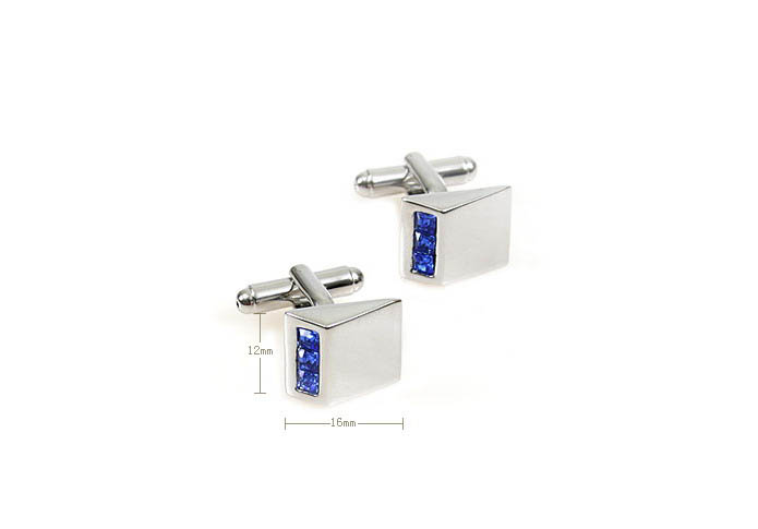  Blue Elegant Cufflinks Crystal Cufflinks Wholesale & Customized  CL652294