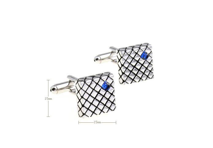  Blue Elegant Cufflinks Crystal Cufflinks Wholesale & Customized  CL652361
