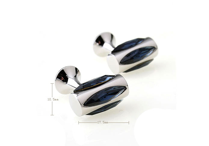  Blue Elegant Cufflinks Crystal Cufflinks Wholesale & Customized  CL652370