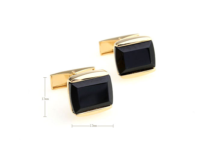  Gold Luxury Cufflinks Crystal Cufflinks Wholesale & Customized  CL652371