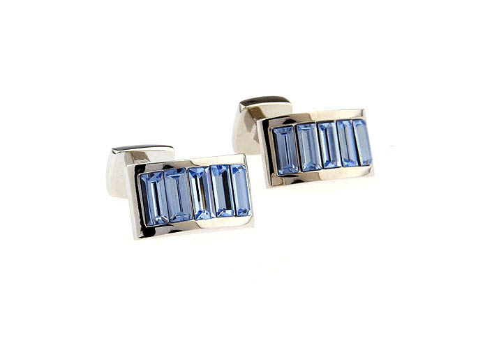 Blue Elegant Cufflinks Crystal Cufflinks Wholesale & Customized  CL652500