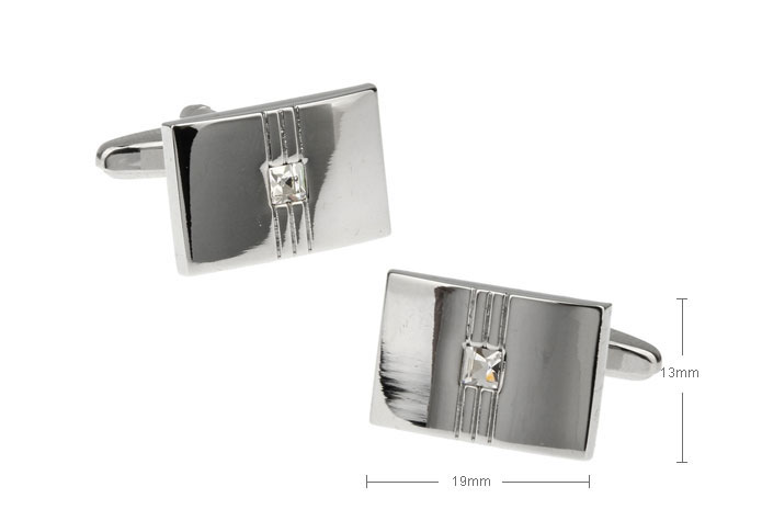  White Purity Cufflinks Crystal Cufflinks Wholesale & Customized  CL655616