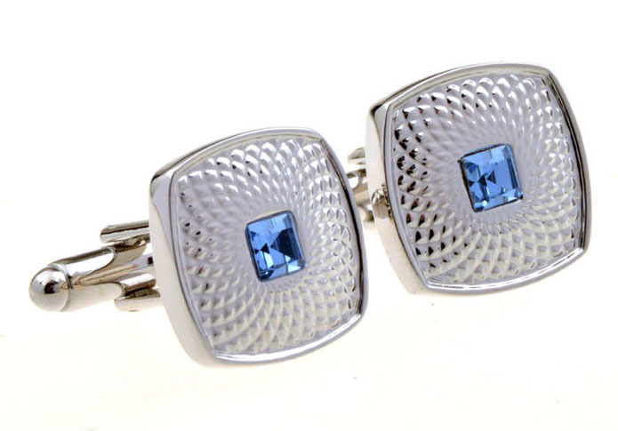  Blue Elegant Cufflinks Crystal Cufflinks Wholesale & Customized  CL656026