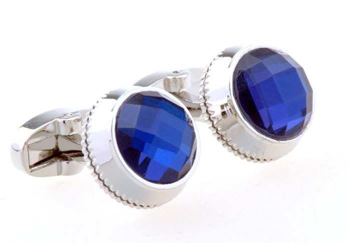  Blue Elegant Cufflinks Crystal Cufflinks Wholesale & Customized  CL656524