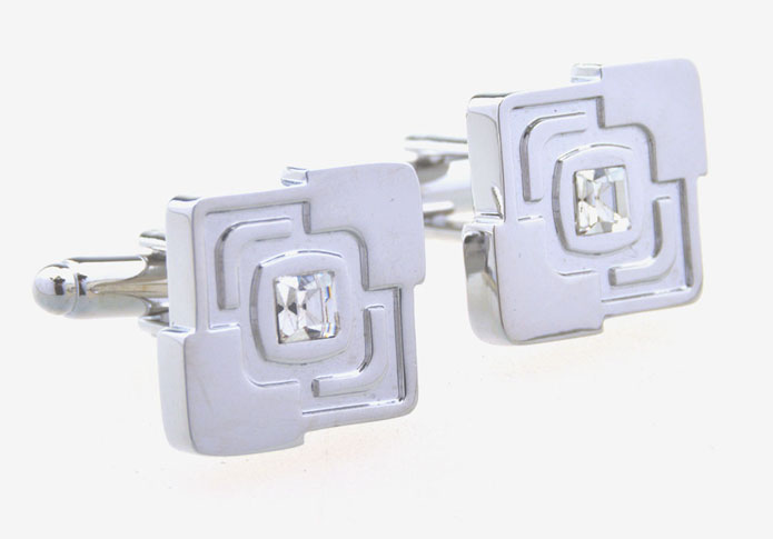  White Purity Cufflinks Crystal Cufflinks Wholesale & Customized  CL656542