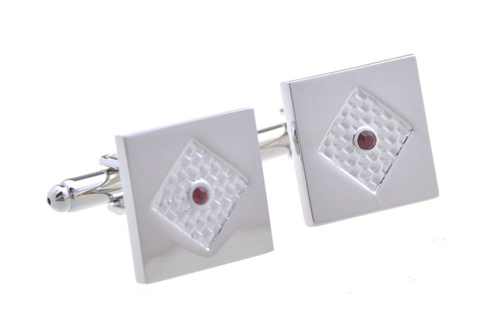  Red Festive Cufflinks Crystal Cufflinks Wholesale & Customized  CL656774
