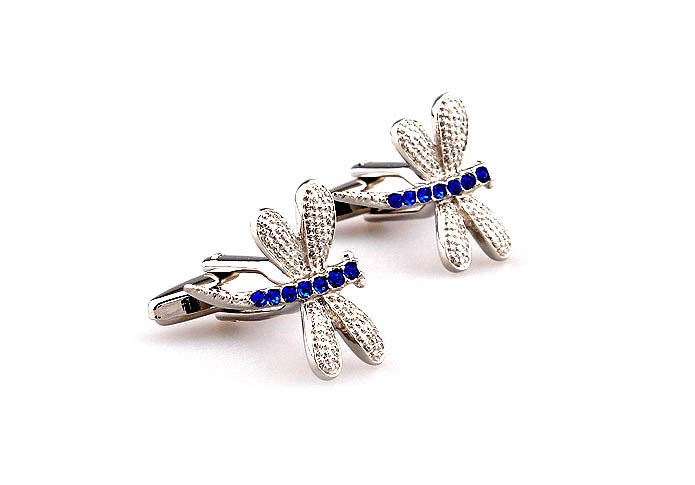 Dragonfly Cufflinks  Blue Elegant Cufflinks Crystal Cufflinks Animal Wholesale & Customized  CL663875