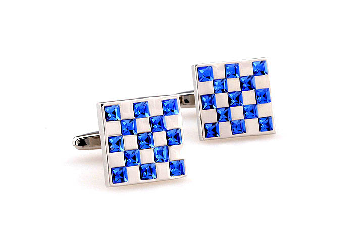  Blue Elegant Cufflinks Crystal Cufflinks Wholesale & Customized  CL663992