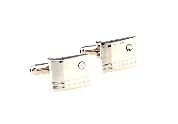  White Purity Cufflinks Crystal Cufflinks Wholesale & Customized  CL664129
