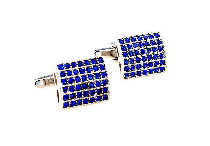  Blue Elegant Cufflinks Crystal Cufflinks Wholesale & Customized  CL664138