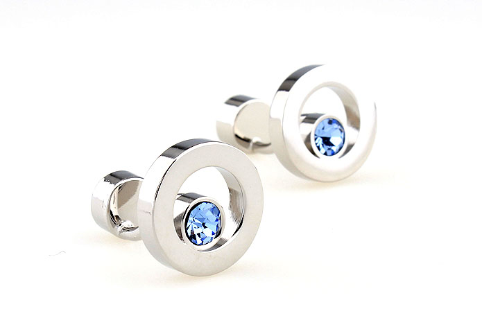  Blue Elegant Cufflinks Crystal Cufflinks Wholesale & Customized  CL664172