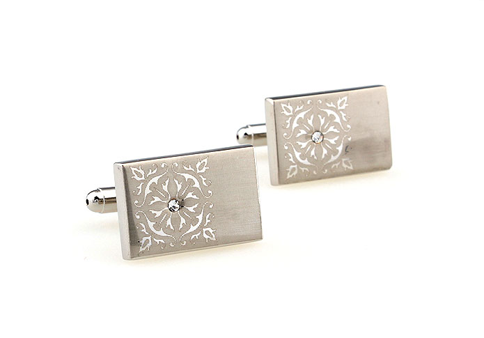 Laser Engraved Cufflinks  White Purity Cufflinks Crystal Cufflinks Funny Wholesale & Customized  CL664222