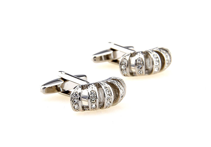  White Purity Cufflinks Crystal Cufflinks Funny Wholesale & Customized  CL664372