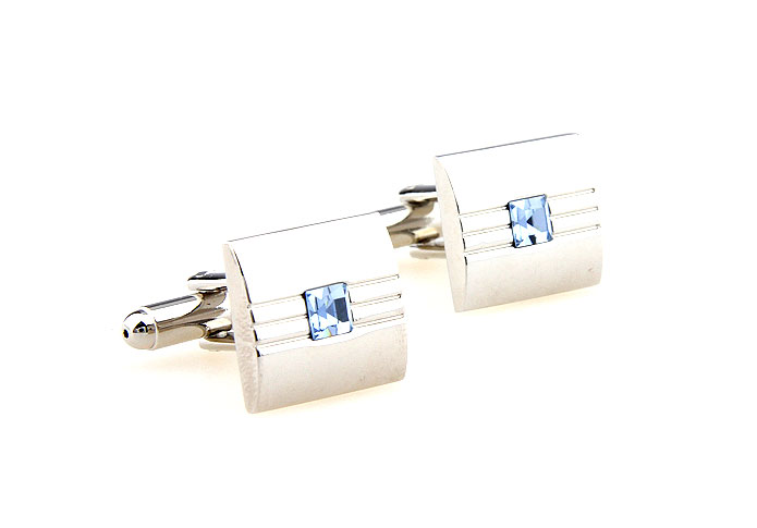  Blue Elegant Cufflinks Crystal Cufflinks Wholesale & Customized  CL664515
