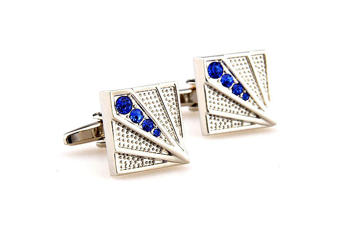  Blue Elegant Cufflinks Crystal Cufflinks Wholesale & Customized  CL664572