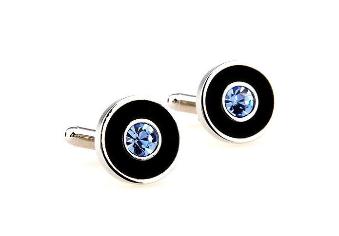  Blue Elegant Cufflinks Crystal Cufflinks Wholesale & Customized  CL664573