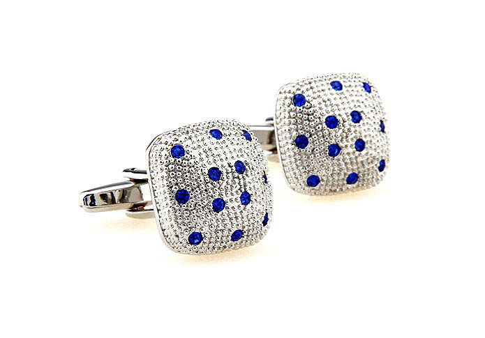  Blue Elegant Cufflinks Crystal Cufflinks Wholesale & Customized  CL664602