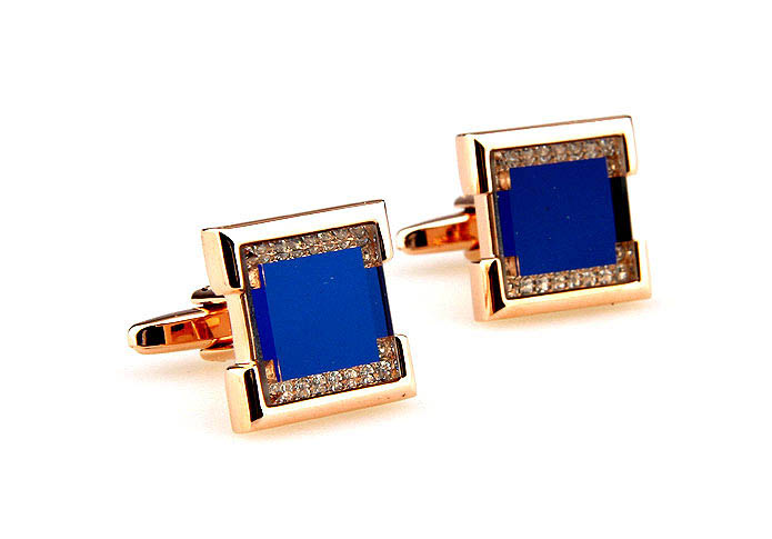  Gold Luxury Cufflinks Crystal Cufflinks Wholesale & Customized  CL664929
