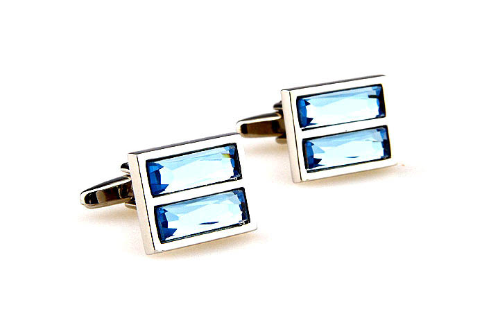  Blue Elegant Cufflinks Crystal Cufflinks Wholesale & Customized  CL664962