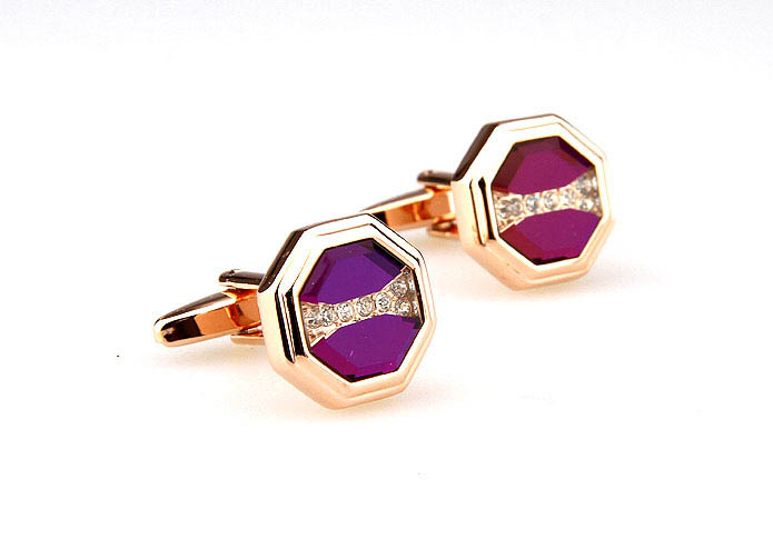  Gold Luxury Cufflinks Crystal Cufflinks Wholesale & Customized  CL665264