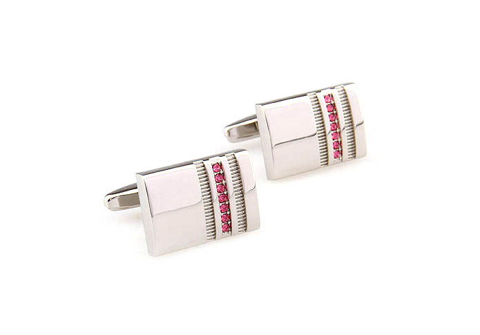  Pink Charm Cufflinks Crystal Cufflinks Wholesale & Customized  CL665915