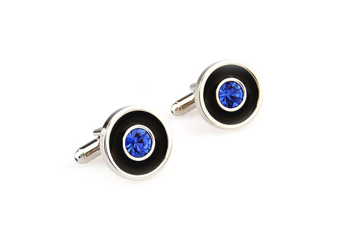  Blue Elegant Cufflinks Crystal Cufflinks Wholesale & Customized  CL665917