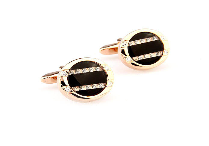  Gold Luxury Cufflinks Crystal Cufflinks Wholesale & Customized  CL665957