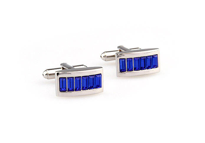  Blue Elegant Cufflinks Crystal Cufflinks Wholesale & Customized  CL666158