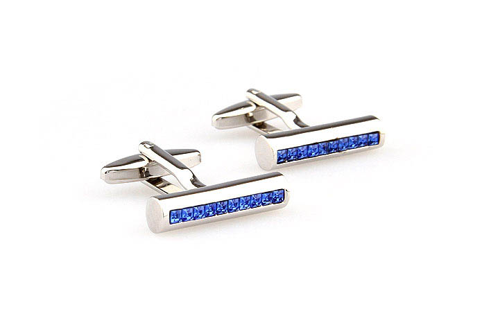  Blue Elegant Cufflinks Crystal Cufflinks Wholesale & Customized  CL666166