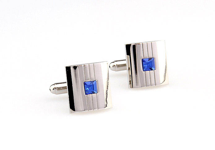  Blue Elegant Cufflinks Crystal Cufflinks Wholesale & Customized  CL666210