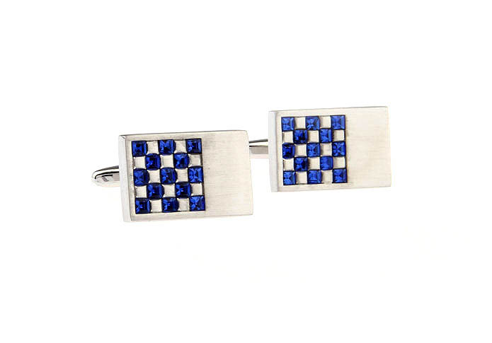  Blue Elegant Cufflinks Crystal Cufflinks Wholesale & Customized  CL671300