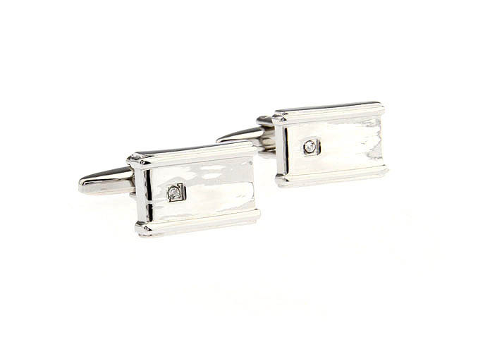  White Purity Cufflinks Crystal Cufflinks Wholesale & Customized  CL671338