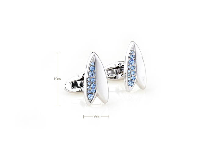  Blue Elegant Cufflinks Crystal Cufflinks Wholesale & Customized  CL681067