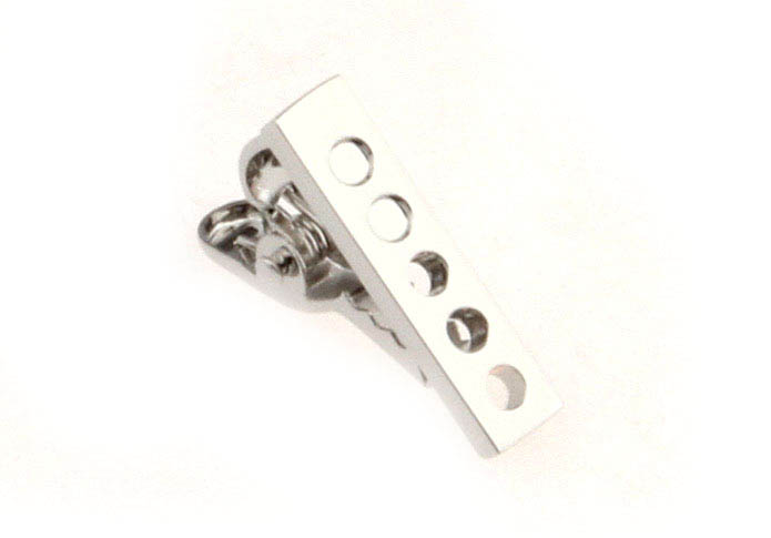  Silver Texture Tie Clips Metal Tie Clips Wholesale & Customized  CL860810