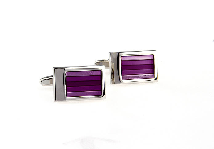  Purple Romantic Cufflinks Enamel Cufflinks Wholesale & Customized  CL651211